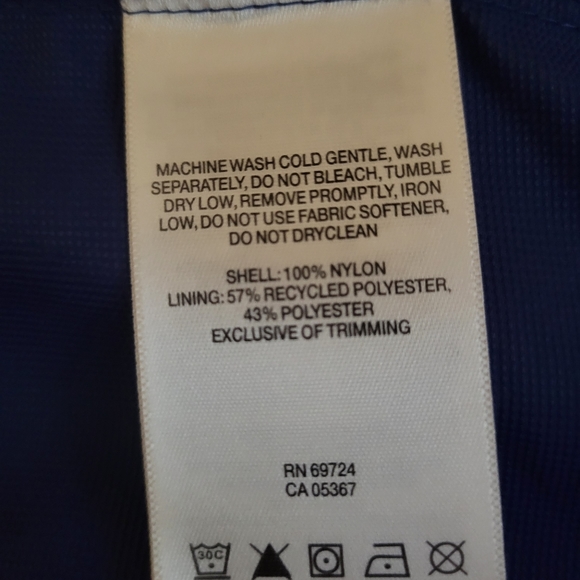MeasureColumbia Mens Omni Shade Navy Blue Long Sleeve Button Up Size XXL or 2XL - Picture 5 of 5